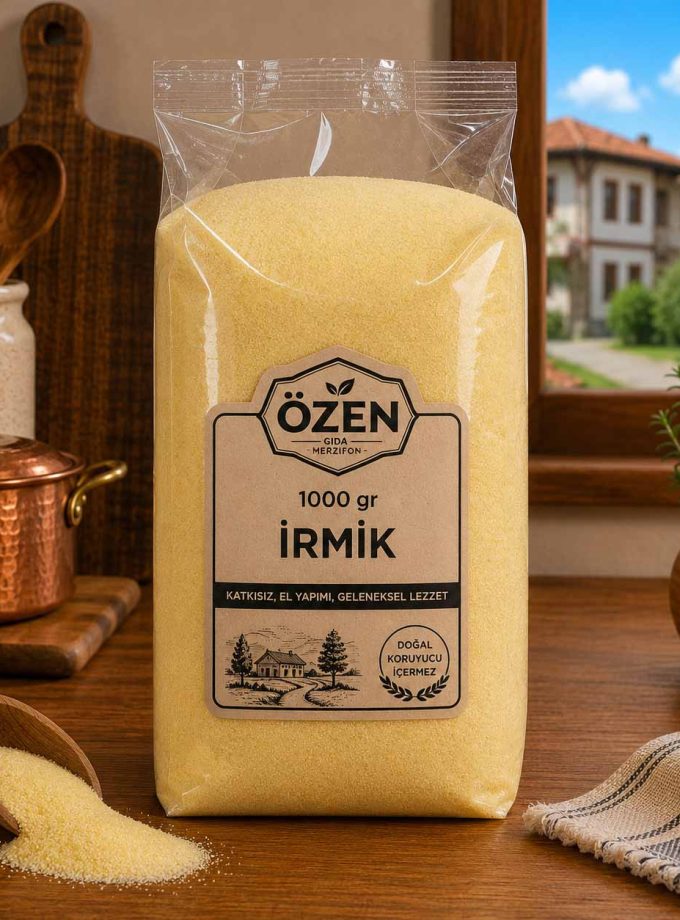 1000 gr İrmik | %100 Doğal Özen Gıda Merzifon