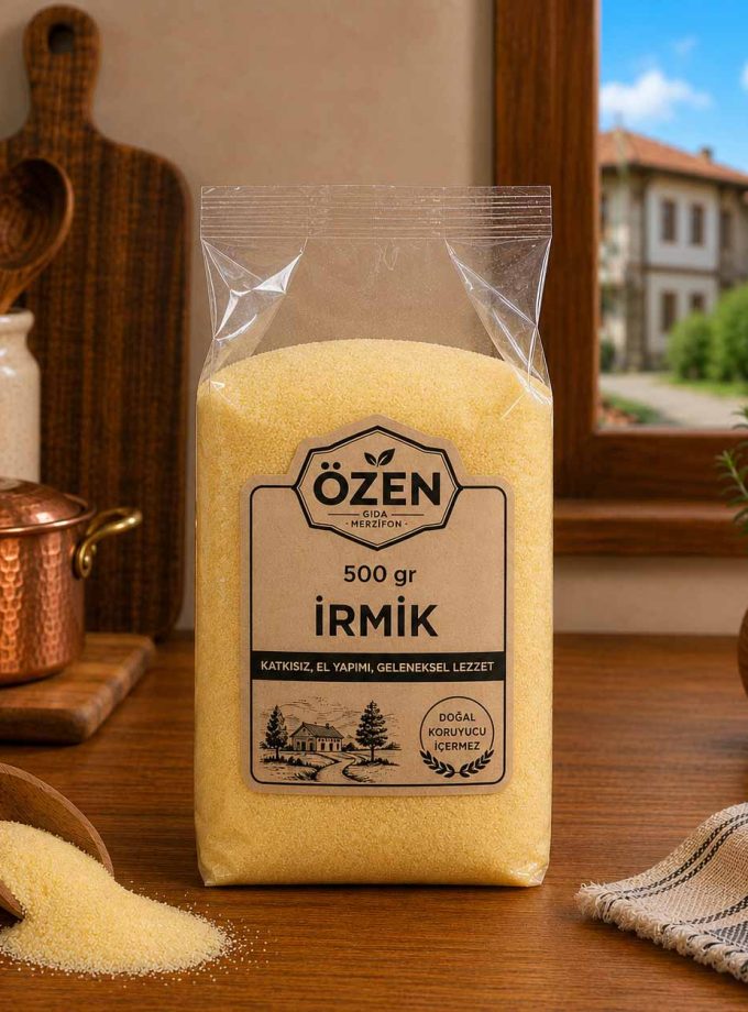 500 gr İrmik | %100 Doğal Özen Gıda Merzifon